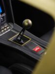 014 1963 Corvette restomod 6 speed shifter gold shift knob start stop button custom interior