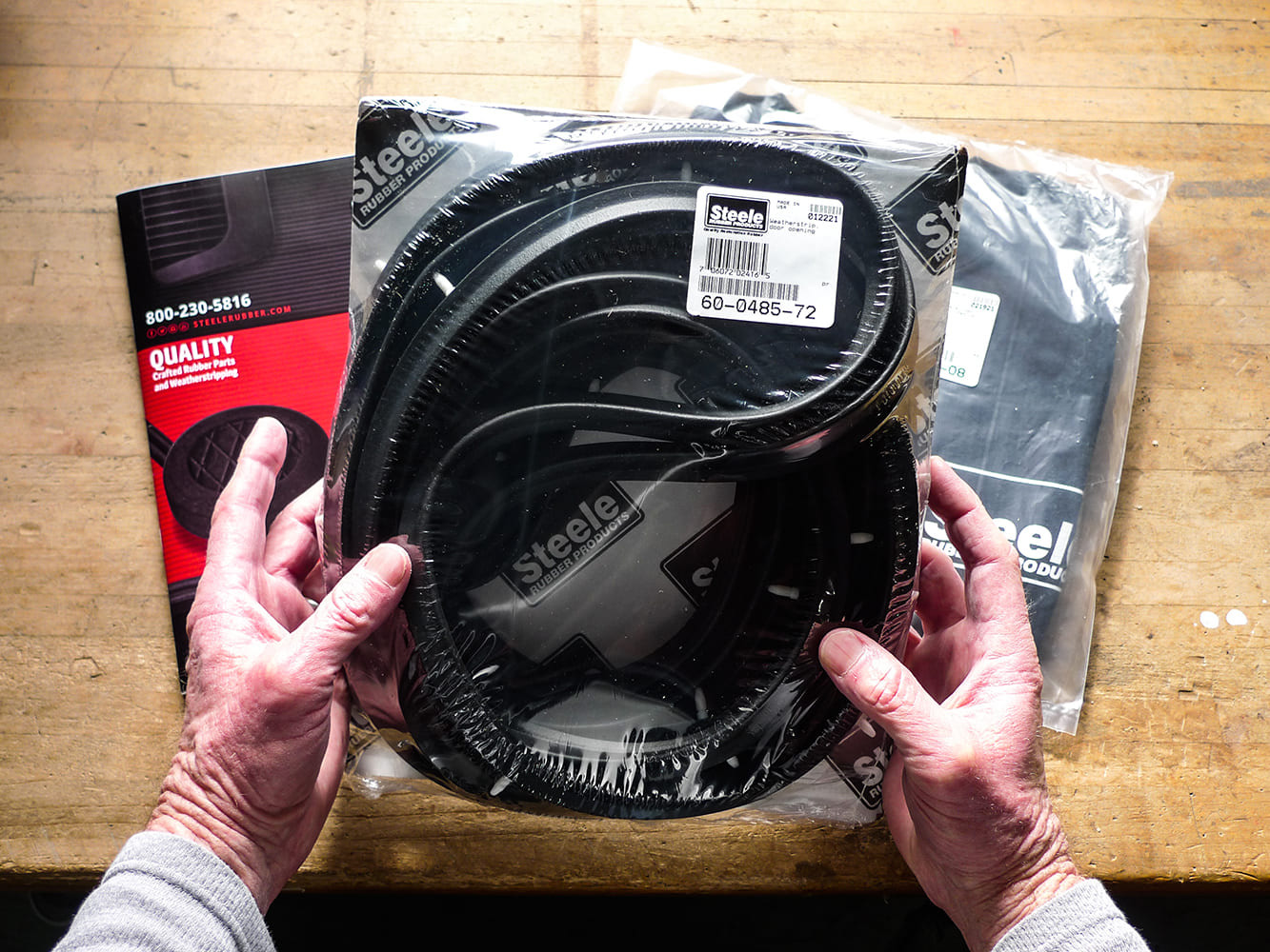 02 Steele Rubber door seal kit 60 0485 72 classic Chevy truck