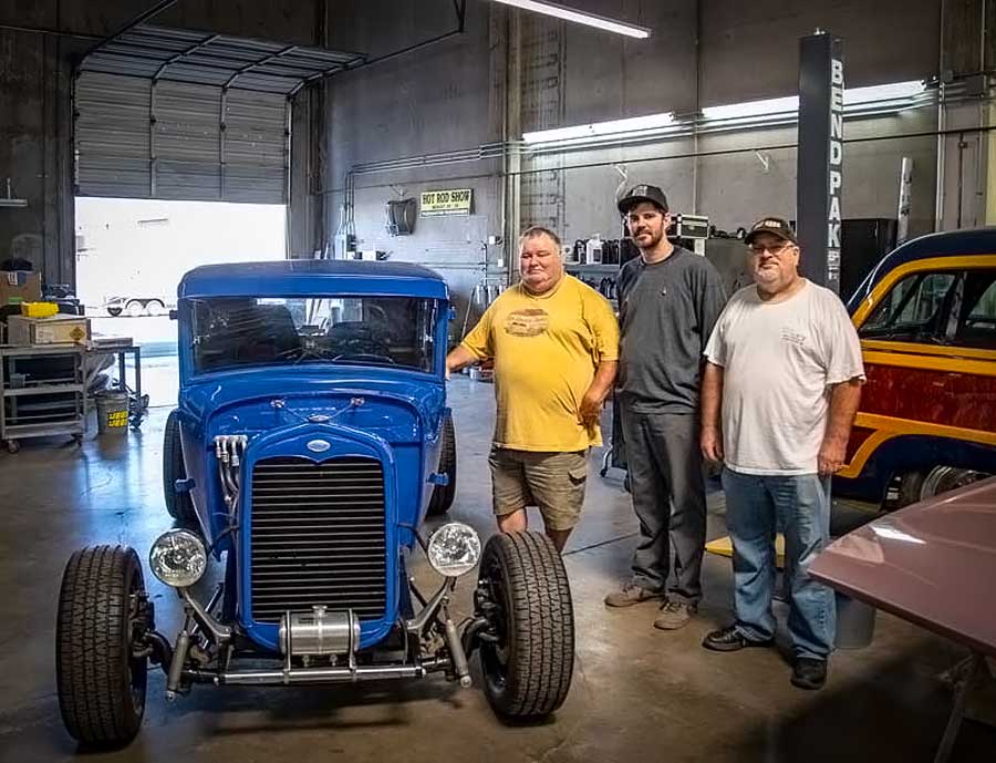 03 1930 ford model a coupe owners and bill ganahl