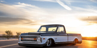 03 1969 Chevy C10 Cheyenne trim lowered truck build