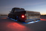 05 1970 Chevy C10 tailgate CHEVROLET emboss chrome bumper glow