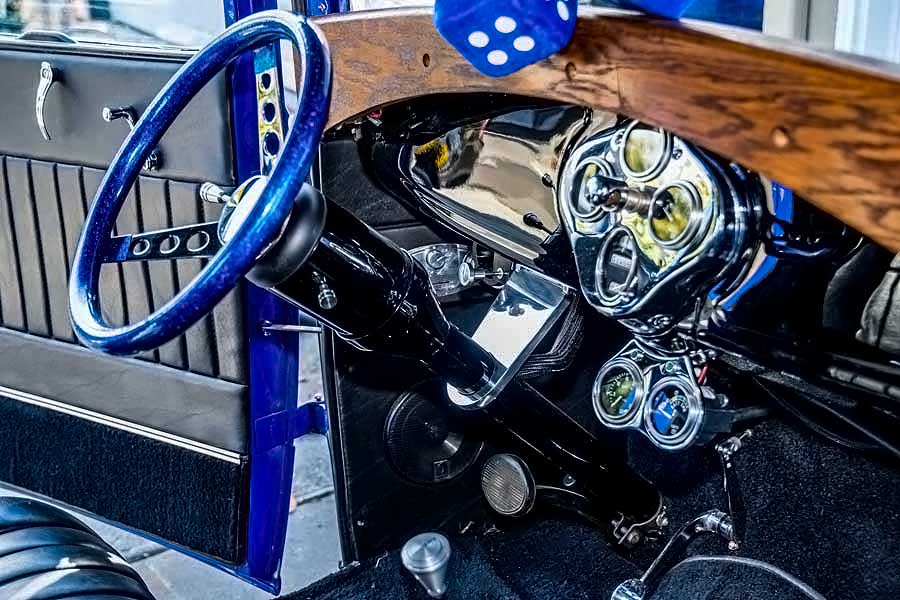 07 1930 ford model a coupe steering wheel