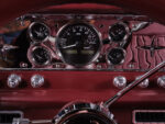 10 1957 Ford F 100 close up chrome gauge cluster with modern internals in retro housing