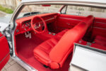 12 1962 Chevy Impala full red leather interior with custom console and bucket seats