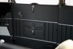 19 1929 Ford Tudor door panel with integrated leather pouch and chrome accents