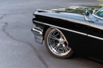 20 1959 Pontiac Catalina front fender with deep gloss black paint and Billet Specialties wheels