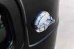21 1929 Ford Tudor flush mounted aircraft style billet fuel filler on deep black paint
