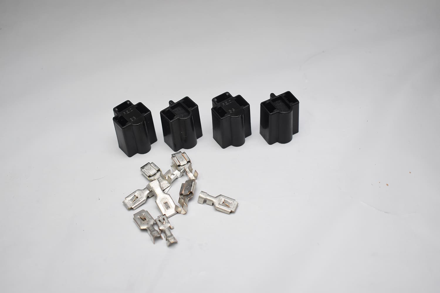 25 relay sockets and terminals four way connectors and metal terminals for wiring