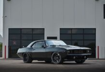 001 1969 camaro pro touring widebody split tone paint forged wheels