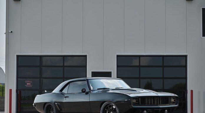 001 1969 camaro pro touring widebody split tone paint forged wheels