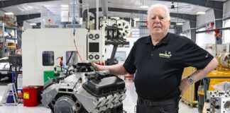 001 Pat Musi with complete 555 big block Chevy crate engine build in performance machine shop