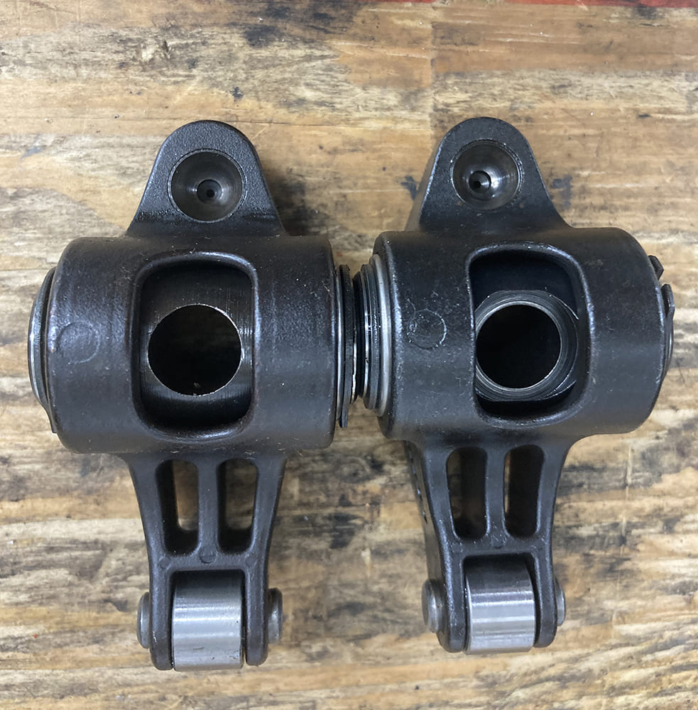 003 stock LS rocker arms oem roller trunnion pressed bearing