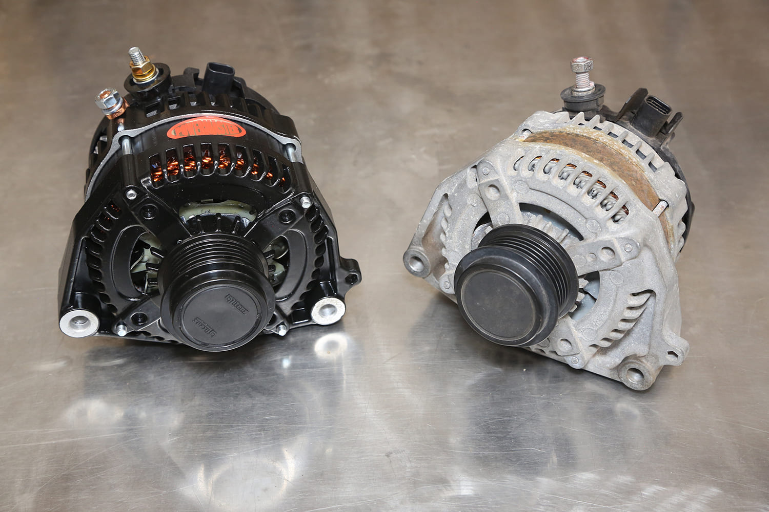 006 Powermaster vs OEM alternator side by side GM 2 pin plug compatibility