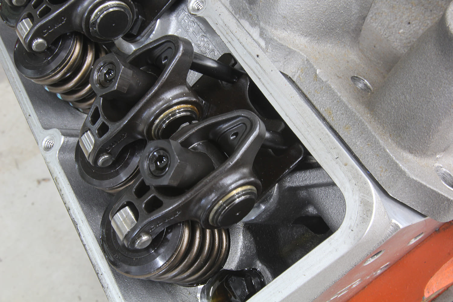 007 LS1 trunnion rocker arm upgrade retrofit kit assembly