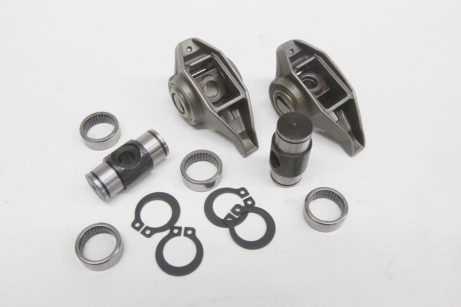 009 LS trunnion bearing rocker arm upgrade kit parts exploded view