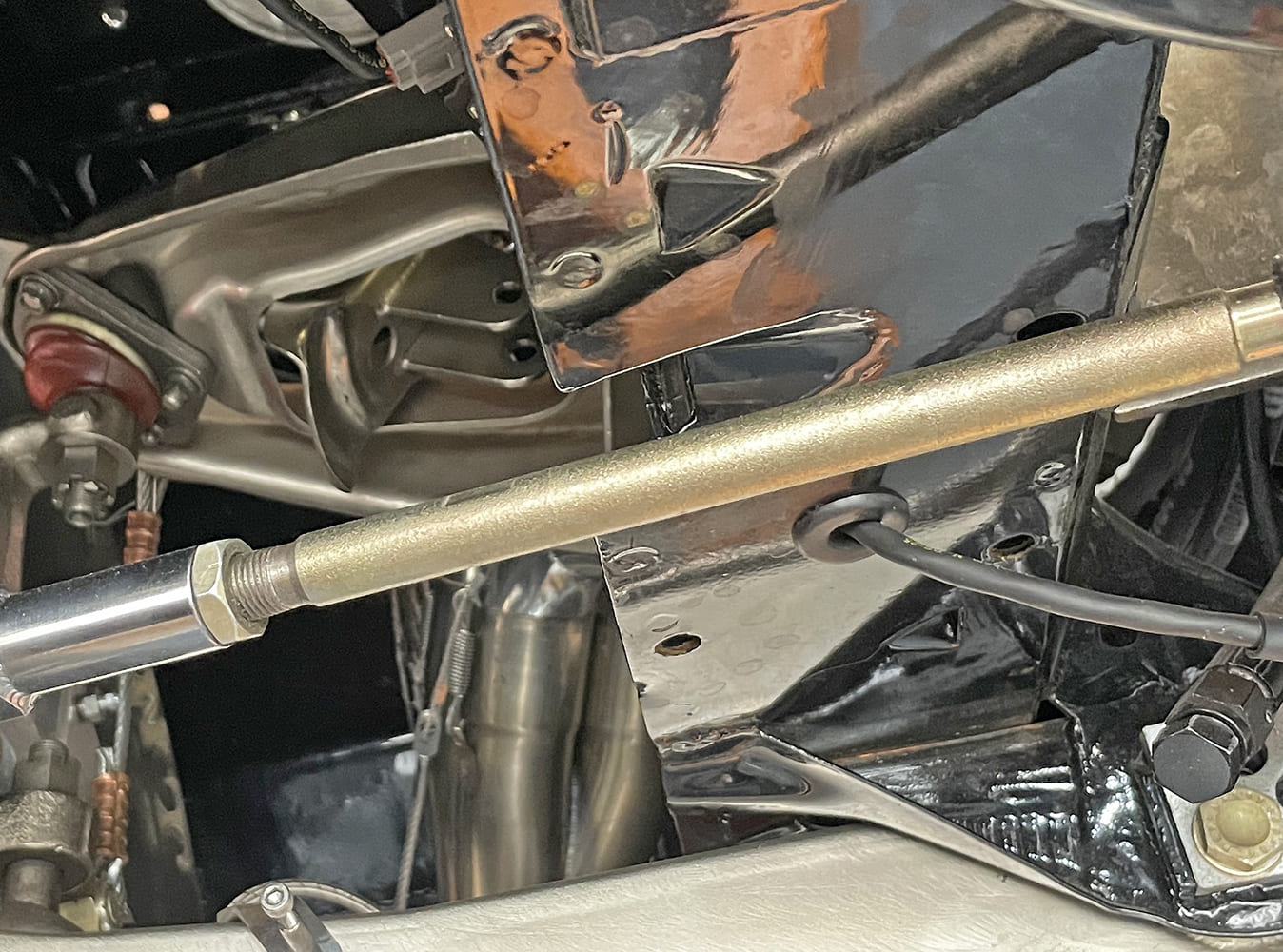 009 rack and pinion mount and weld bracket details front crossmember