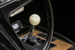 012 1968 Chevrolet Camaro close up of Hurst 4 speed shifter with ivory shift knob