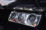 013 1955 Chevy Gasser underdash gauges water temp oil pressure ammeter chrome panel