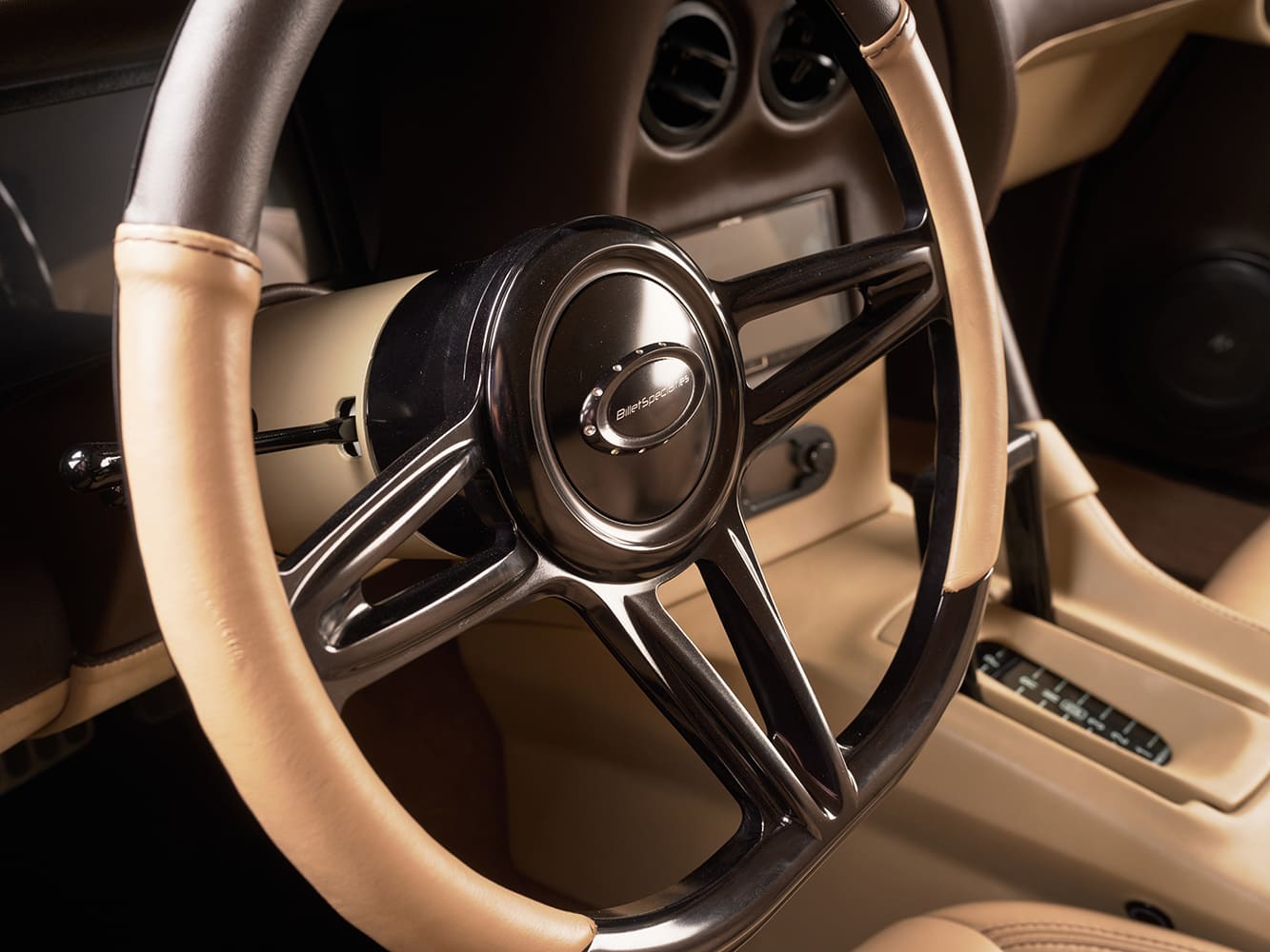 013 1969 camaro billet specialties steering wheel digital dash push start retro mod