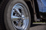 017 1955 Chevy Gasser front Cragar SS chrome wheel with Firestone bias ply slick