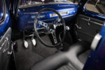 09 1941 Willys Pickup interior view billet column classic hot rod pedals and bench seat