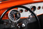 17 1932 Ford Roadster dash Autometer Sport Comp gauges billet steering column hot rod cockpit
