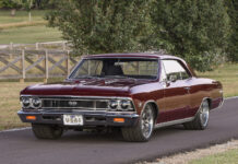 001 1966 Chevelle SS restomod Billet Specialties wheels lowered stance