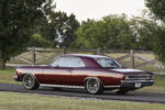 006 1966 Chevelle SS custom rear angle staggered wheels deep lip