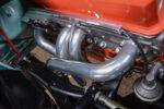 008 1955 Chevy Bel Air Hooker headers chrome exhaust V8 build