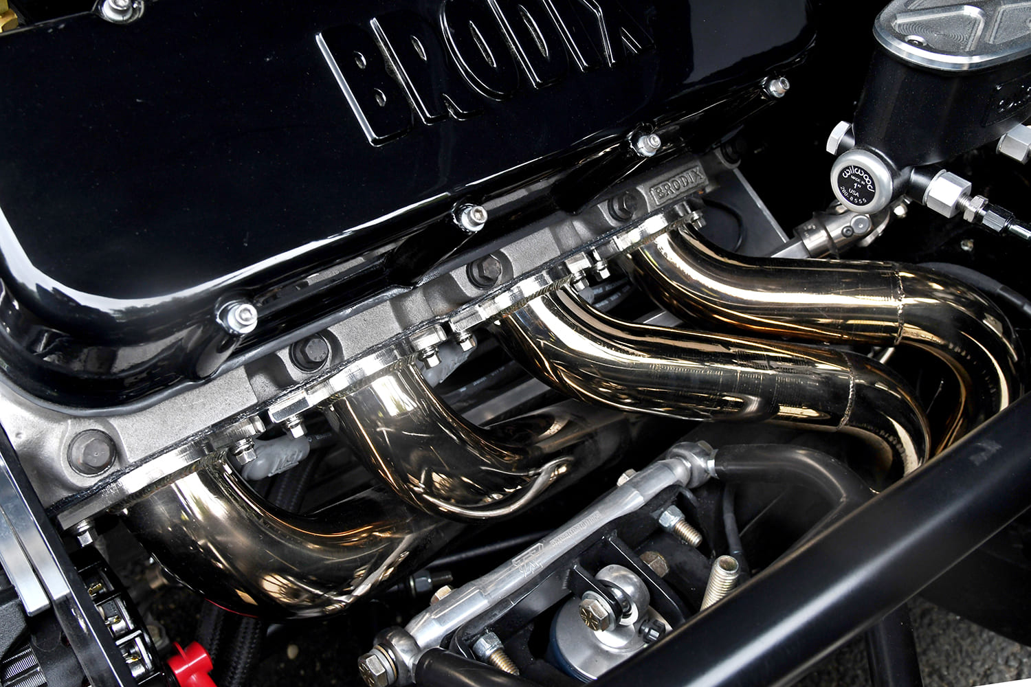 009 1970 Chevy Chevelle polished headers Brodix heads Wilwood master cylinder