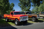 01 1978 Ford F 150 lifted red orange yellow stripes 4x4 off road build