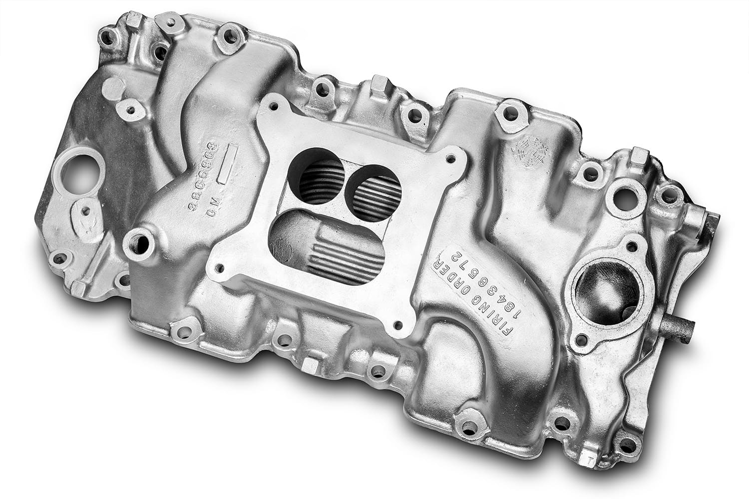 012 fully cleaned aluminum intake manifold post vapor blast