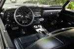 013 1969 Chevelle Pro Touring interior custom wheel center console full black leather
