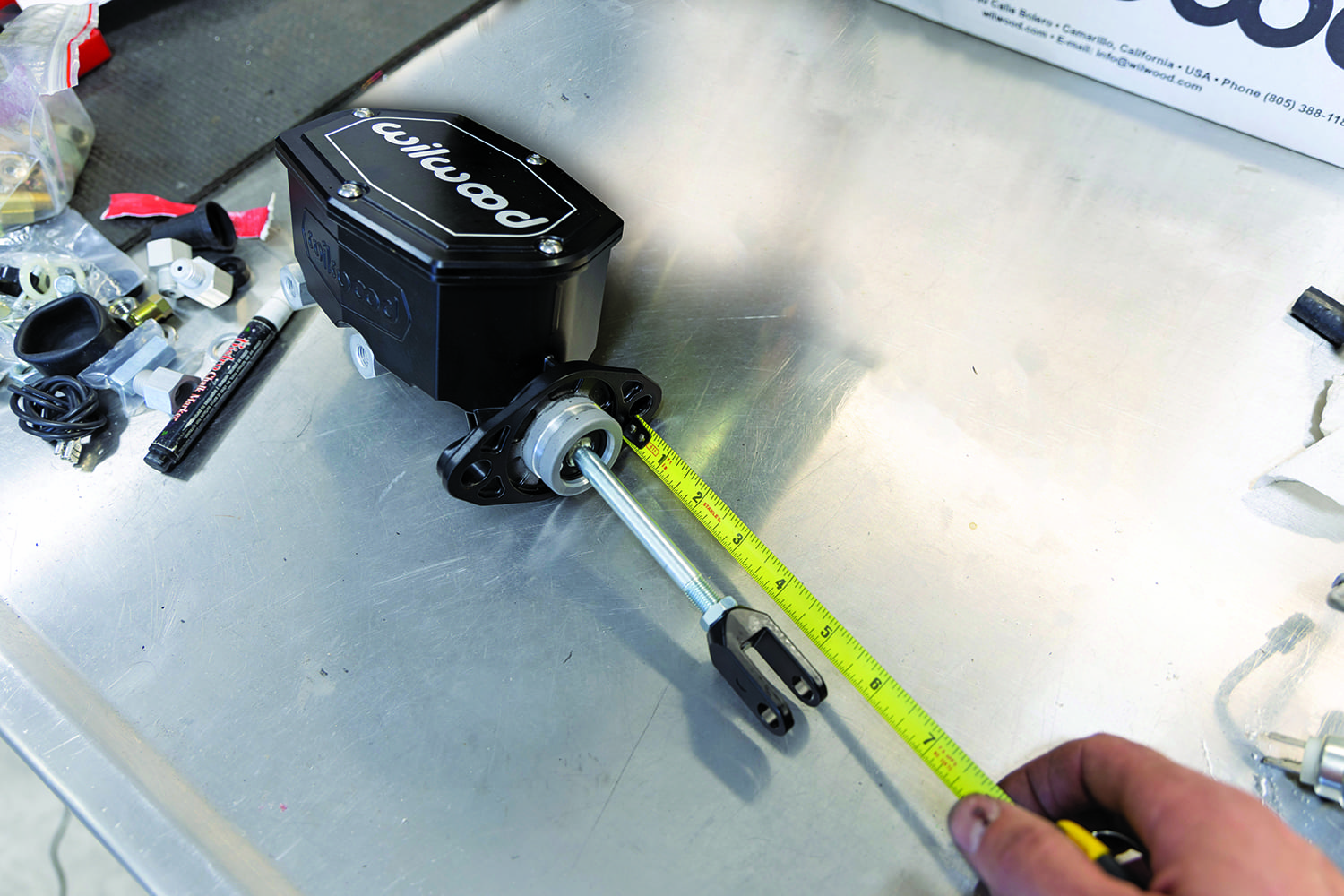 013 Wilwood master cylinder vs booster pushrod length check