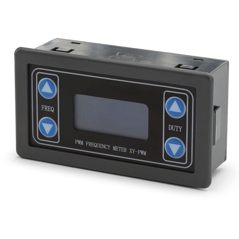 017 PWM frequency and duty cycle controller for electric fan speed management and tuning