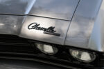 019 1969 Chevelle hood emblem black Chevelle badge satin gray paint