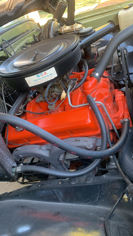 03 1969 chevrolet c10 suburban engine