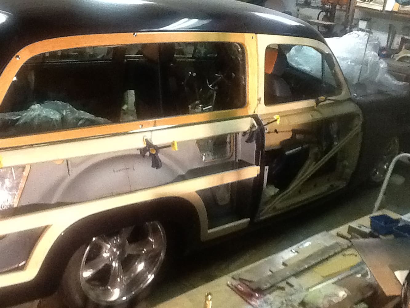 07 dennis novy 1950 ford woodie body