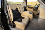 09 1996 gmc obs interior custom seats tan and black stitch suede accents and console