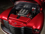12 1953 chevy 3100 engine bay lt4 swap shaved firewall candy red finish