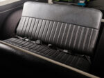 13 1966 Chevrolet Suburban rear bench seat with vertical pleats and classic seat belt hardware