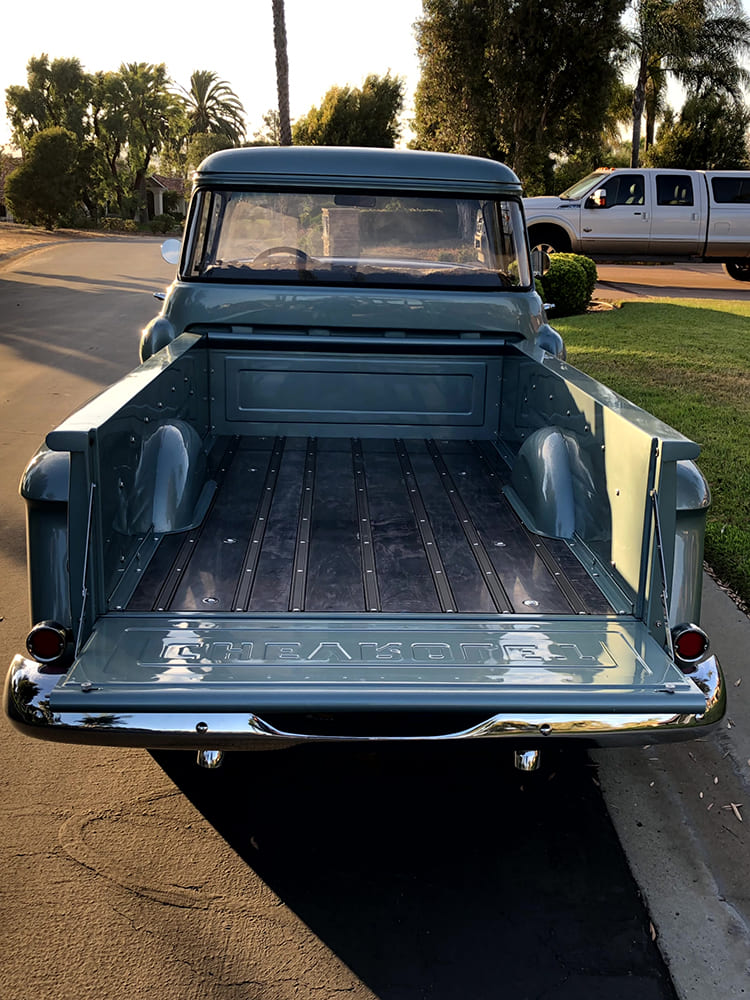 13 john nutt 1955 chevy 3200 rearview