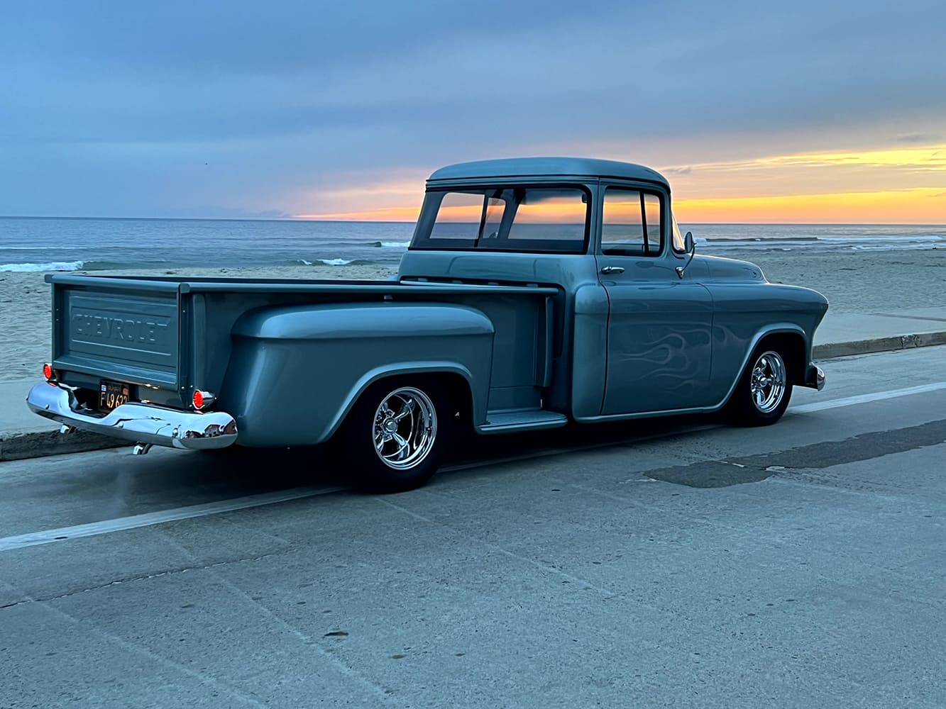 14 john nutt 1955 chevy 3200 sideview driving