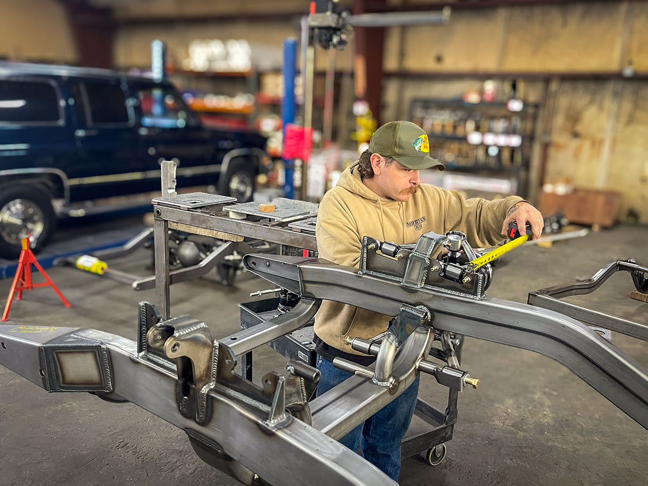 2 rodding around ame 2000 tri five chassis world trade center globe award