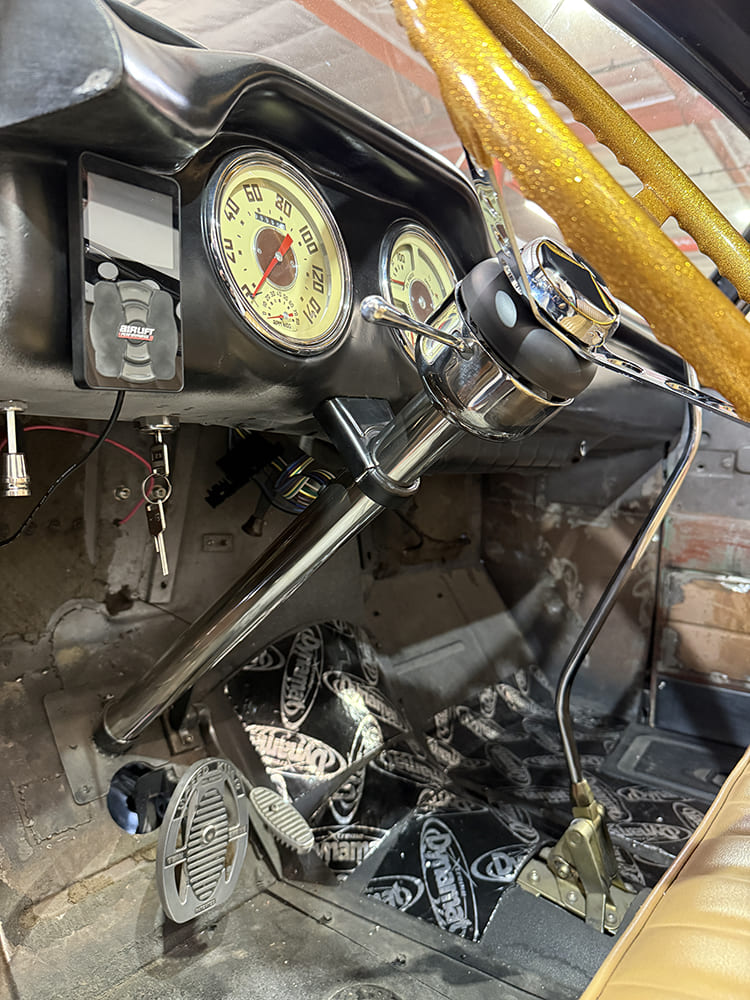 20 CTP NOV 2025 Flaming River 1948 Chevy Nostalgia Column install