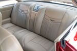 22 1962 Chevy Impala rear bench seat full leather wrap Cadillac style stitching and speaker grille trim