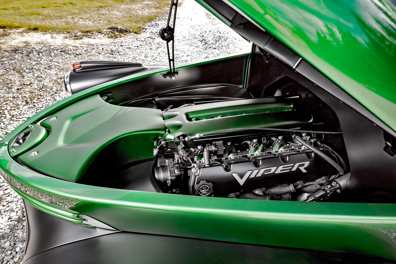 24 1947 Dodge pickup Viper engine swap dual intake runners Mopar muscle setup