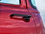 24 1953 chevy 3100 billet door handle modern design red paint reflection