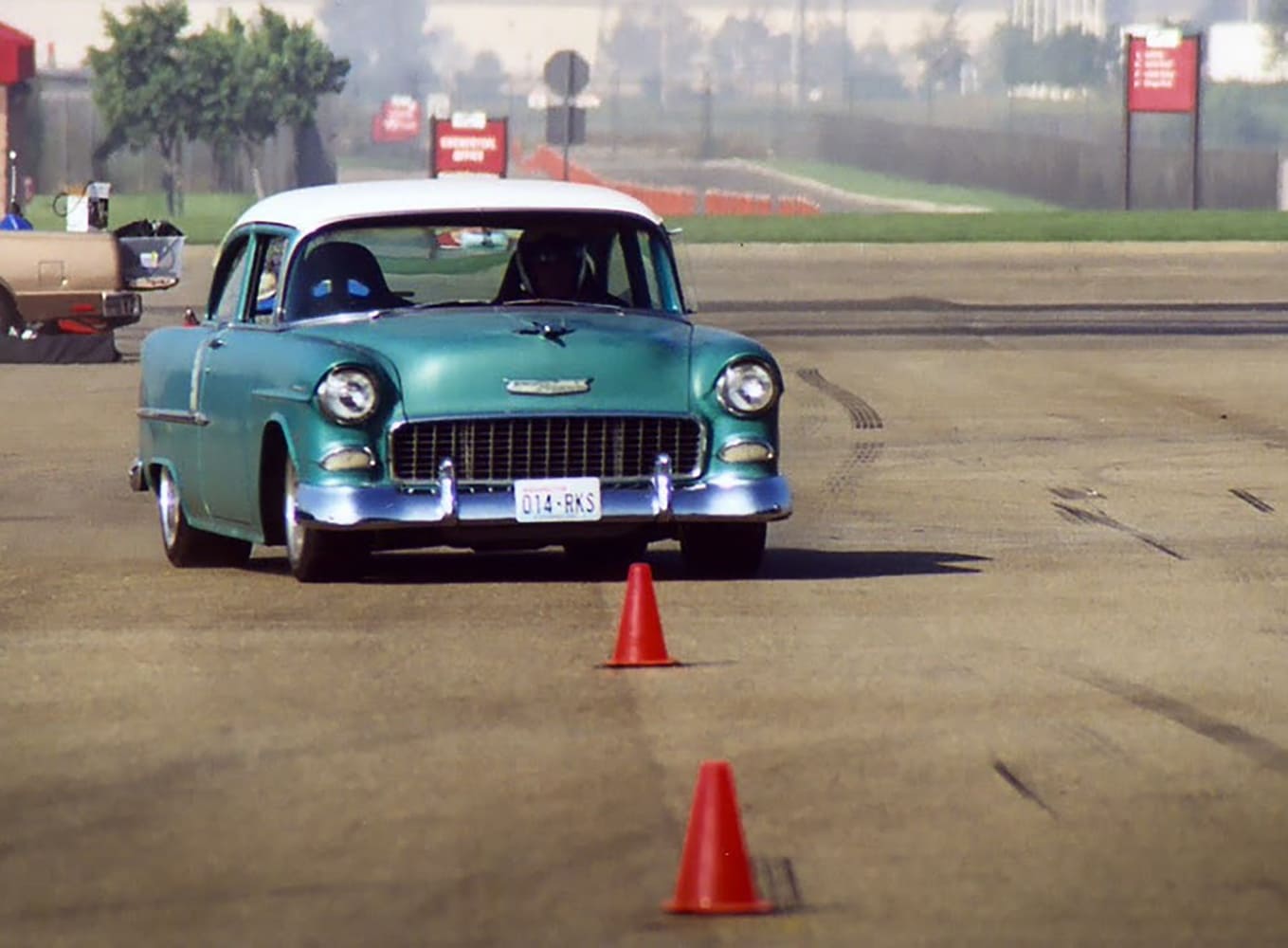 3 rodding around ame 2000 tri five chassis world trade center globe award