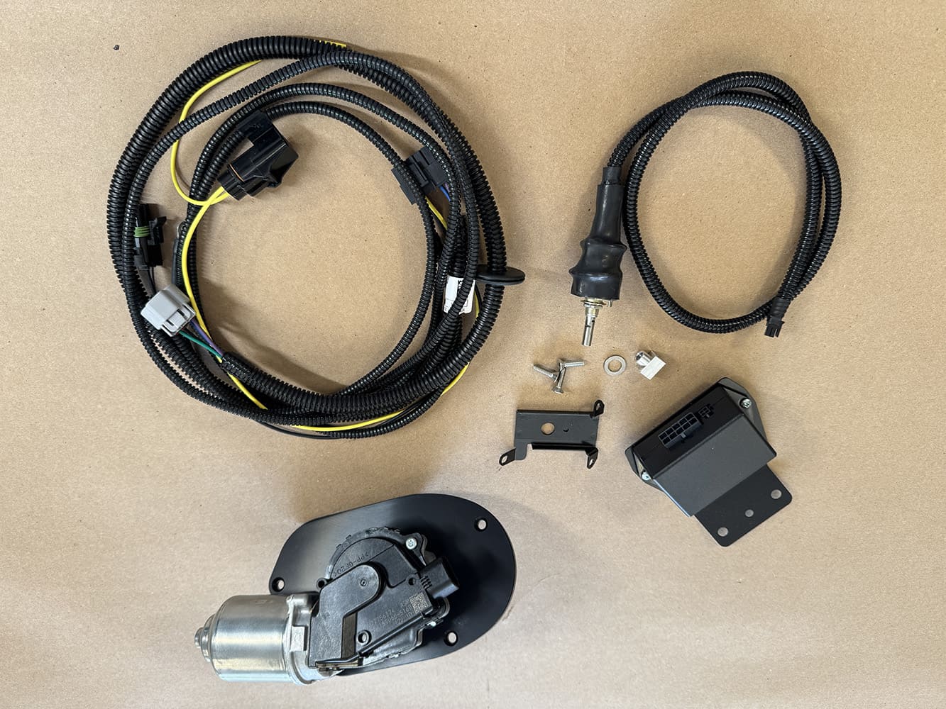 009 1971 Camaro aftermarket wiper kit wiring harness motor module set